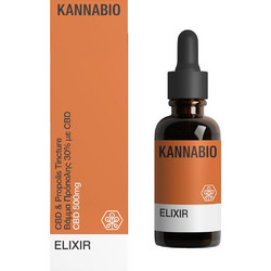 Kannabio Elixir Βάμμα Πρόπολης με CBD 20ml