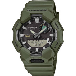 Casio G-Shock Ανδρικό Ρολόι Χρονογράφος Solar με Χακί Καουτσούκ Λουράκι GA-B010-3AER
