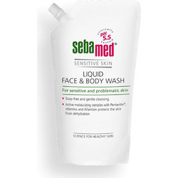 Sebamed Liquid Face & Body Wash Αφρόλουτρο σε Gel Refill 1lt