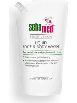 Sebamed Liquid Face & Body Wash Αφρόλουτρο σε Gel Refill 1lt