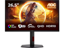 AOC Q27G4ZDR QD-OLED HDR Gaming Monitor 26.5" 2560x1440 QHD 240Hz 0.03ms