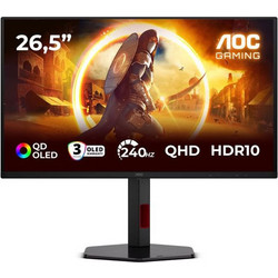 AOC Q27G4ZDR QD-OLED HDR Gaming Monitor 26.5" 2560x1440 QHD 240Hz 0.03ms