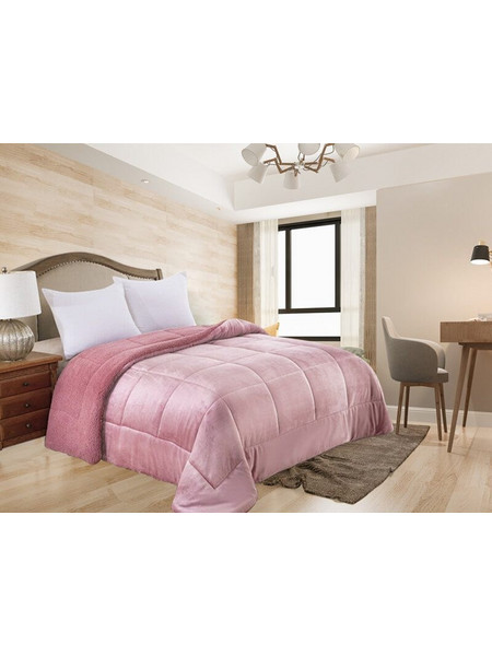 Γαρύφαλλο Κουβερτοπάπλωμα Υπέρδιπλο 220x240 Square Ροζ