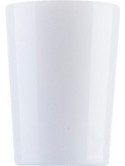 Uniglass Ποτήρι Νερού Γυάλινo Grande White Λευκό 510ml 92600-CF32