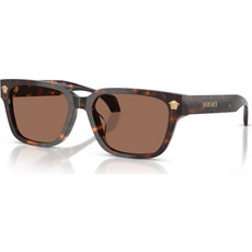 Versace VE4513D 108/73 Ανδρικά Γυαλιά Ηλίου Τετράγωνα Κοκάλινα Ταρταρούγα με Καφέ Φακό