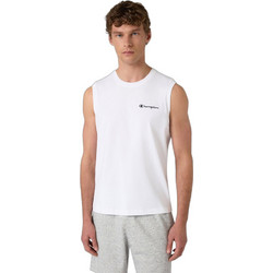 Champion Ανδρικό Αθλητικό T-Shirt Λευκό 222170-WW001