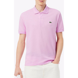 Lacoste Ανδρική Μπλούζα Polo Κοντομάνικη Ροζ 3L1212-Z4H