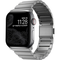 Nomad Titanium Grade 2 V3 Λουράκι Μεταλλικό Natural (Apple Watch 46 / 49mm)