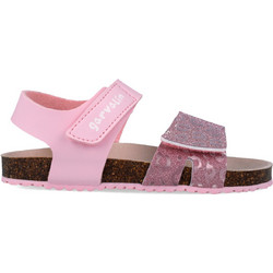 Garvalin Παιδικά Πέδιλα για Κορίτσι Ανατομικά με Γκλίτερ Ροζ 262465-B032