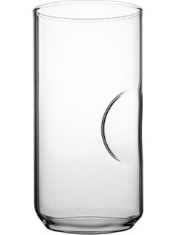 Espiel Σετ Ποτήρια Νερού Γυάλινα Slim-Dot 480ml 4τμχ LEG245K4