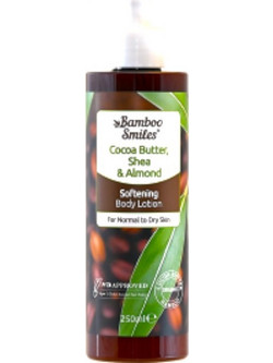 Bamboo Smiles Cocoa Butter, Shea & Almond Ενυδατική Lotion Σώματος 250ml