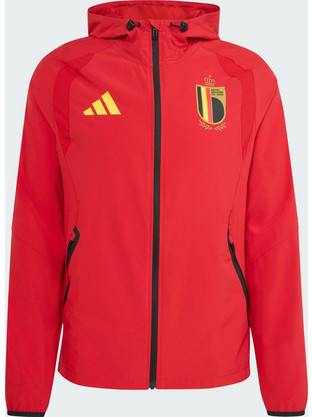 Adidas Αθλητικό Ανδρικό Μπουφάν Softshell Αντιανεμικό Κόκκινο KA3810
