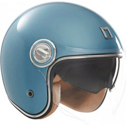 NOX Heritage Blue Turquoise Κράνος Μηχανής Jet