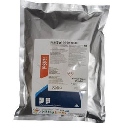 NitroFarm Haisol Κρυσταλλικό Υδατοδιαλυτό Λίπασμα Σιδήρου Χαλκού Ψευδαργύρου Μαγγανίου Μολυβδαινίου 20-20-20 2kg