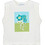 Mayoral Παιδικό T-Shirt Κοντομάνικο Λευκό Τιρκουάζ Lime 26-03023-039