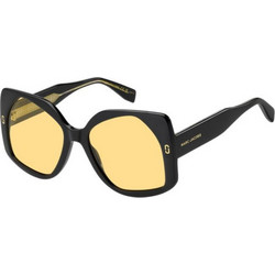 Marc Jacobs MJ1133S 71C/HO Γυναικεία Γυαλιά Ηλίου Πεταλούδα Κοκάλινα Μαύρα με Κίτρινο Φακό