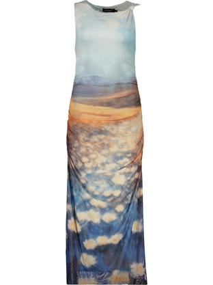 Desigual Midi Καλοκαιρινό Βραδινό Φόρεμα Πολύχρωμο 26SWVK28-5045