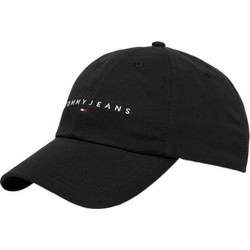 Tommy Hilfiger Ανδρικό Καπέλο Jockey Υφασμάτινο Μαύρο AM0AM14198-BDS