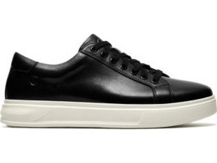 Clarks Goswell Tie Ανδρικά Sneakers Μαύρα 26186559