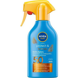 Nivea Protect & Bronze Αντηλιακό Spray Σώματος SPF50+ 250ml