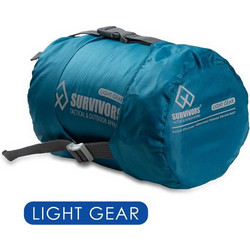 Survivors Light Gear Sleeping Bag Μονό Μπλε 16201