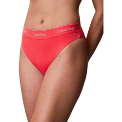 Calvin Klein Ck Icon Ψηλόμεσο Bikini Brazil Κοραλί LV00Q61131-XKP