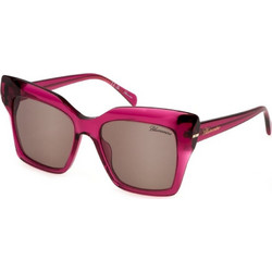 Blumarine SBM832S 5401BV Γυναικεία Γυαλιά Ηλίου Πεταλούδα Κοκάλινα Ροζ με Καφέ Φακό