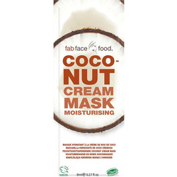 7th Heaven Fab Face Food Coconut Sheet Μάσκα Προσώπου για Ενυδάτωση 8ml