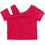 Mayoral Παιδικό Crop Top Κοντομάνικο Φούξια 26-03017-092