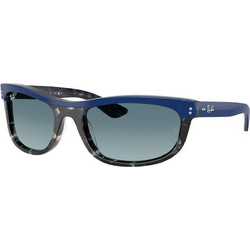 Ray-Ban RB3770 003B1 Ανδρικά Γυαλιά Ηλίου Μάσκα Κοκάλινα Μπλε με Μαύρο Φακό