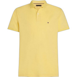 Tommy Hilfiger Ανδρική Μπλούζα Polo Κοντομάνικη Κίτρινη MW0MW39994-ZF0