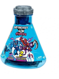 Moose Toys Mr Beast Lab Hybrids Hyper Fusion 2 Mix & Match