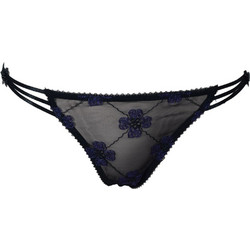 Luna Γυναικείο Sexy String Μαύρο 88912