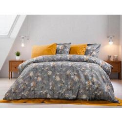 Linea Home Σετ Σεντόνια Διπλά 200x240 Mural 316 Γκρι
