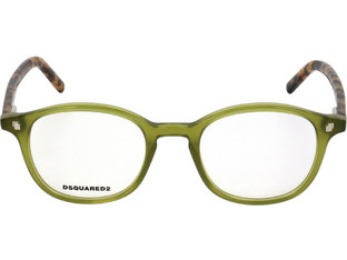 Dsquared2 DQ5124-93 Γυναικείος Σκελετός Γυαλιών Οράσεως Κοκάλινος Πράσινος