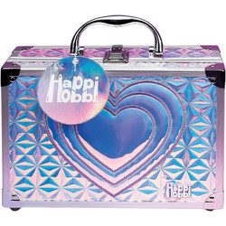 AS Company Happi Hobbi Θήκη Ομορφιάς Sparkle Love με Αξεσουάρ