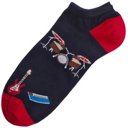 FMS Drums Ανδρικές Κάλτσες Σοσόνια με Σχέδια Navy Μπλε MW2-1709-6-006