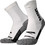Brooks Ανδρικές Κάλτσες Ψηλές με Σχέδια Λευκές 280495-161
