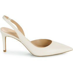 Michael Kors Alina Γόβες Slingback Δερμάτινες με Τακούνι Στιλέτο Μπεζ 40R4HNMP1L-289