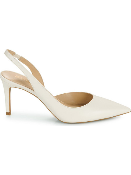 Michael Kors Alina Γόβες Slingback Δερμάτινες με Τακούνι Στιλέτο Μπεζ 40R4HNMP1L-289