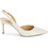 Michael Kors Alina Γόβες Slingback Δερμάτινες με Τακούνι Στιλέτο Μπεζ 40R4HNMP1L-289