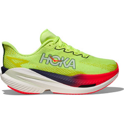 Hoka Mach X 3 Γυναικεία Αθλητικά Παπούτσια για Τρέξιμο Lime 1168721-NZS