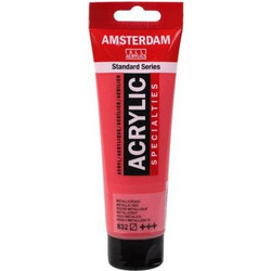Royal Talens Amsterdam 832 Metallic Red Ακρυλικό Χρώμα Ζωγραφικής 120ml