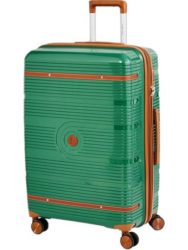 Bartuggi 724-209.51 Βαλίτσα Καμπίνας 54.5x37.5x22cm με 4 Ρόδες Πράσινη