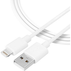 Tactical 01 Smooth Thread USB-A to Lightning Cable 0.3m White