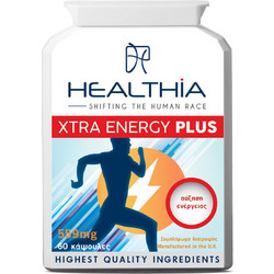 Healthia Xtra Energy Plus 559mg 60 Κάψουλες