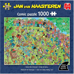 Puzzle Jumbo Jan Van Haasteren Seize the Cheese 1000 Κομμάτια