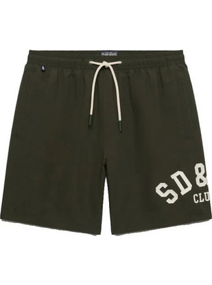 Superdry D3 Ανδρικό Μαγιό Σορτς Χακί M3010265A-1KM