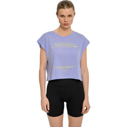 BodyTalk Γυναικείο Αθλητικό Crop Top Λιλά 1261-905128-03039