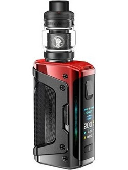 GeekVape Aegis Legend 5 Zeus Subohm 5 Turbo Red Ηλεκτρονικό Τσιγάρο Mod Kit 5.5ml